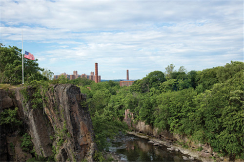 工業遺址改造:美國帕特森大瀑布森林公園