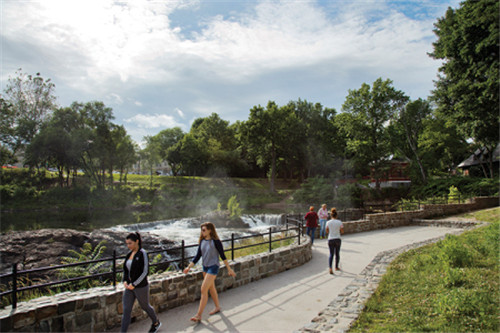 工業(yè)遺址改造：美國帕特森大瀑布森林公園