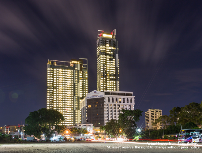 LAB作品:芭堤雅中心海公寓住宅景觀