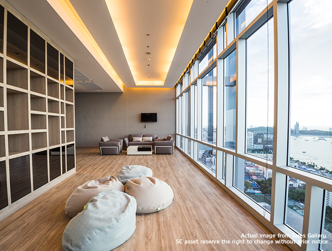 LAB作品:芭堤雅中心海公寓住宅景觀