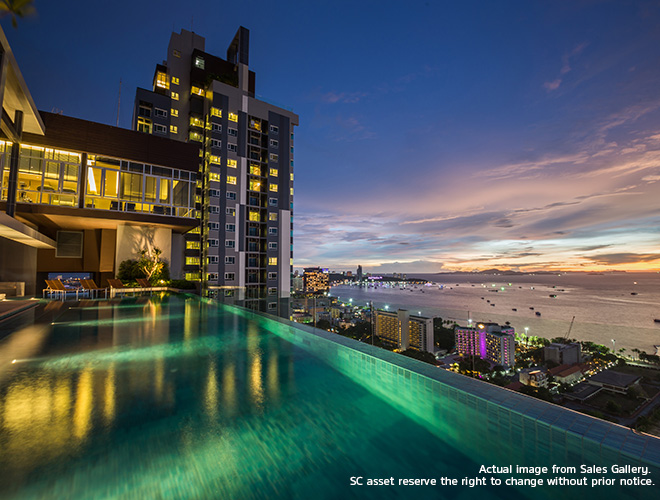 LAB作品:芭堤雅中心海公寓住宅景觀