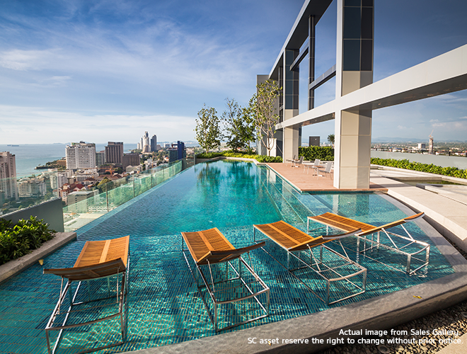 LAB作品:芭堤雅中心海公寓住宅景觀