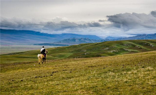 中國最美濕地巴音布魯克，空中草原那拉提