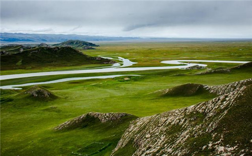 中國最美濕地巴音布魯克,空中草原那拉提