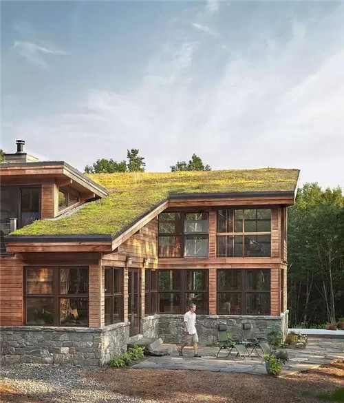 綠植代替瓦片，覆土建筑讓景觀天人合一！