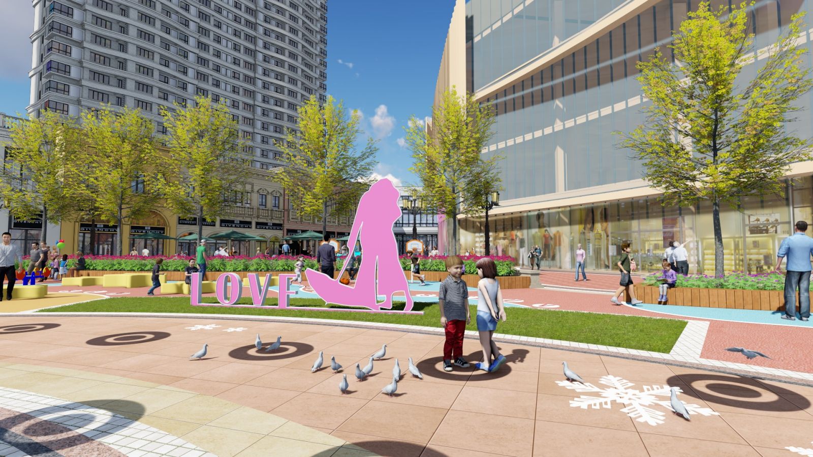 園冶杯參賽項目:哈爾濱銀泰城區(qū)域景觀設(shè)計