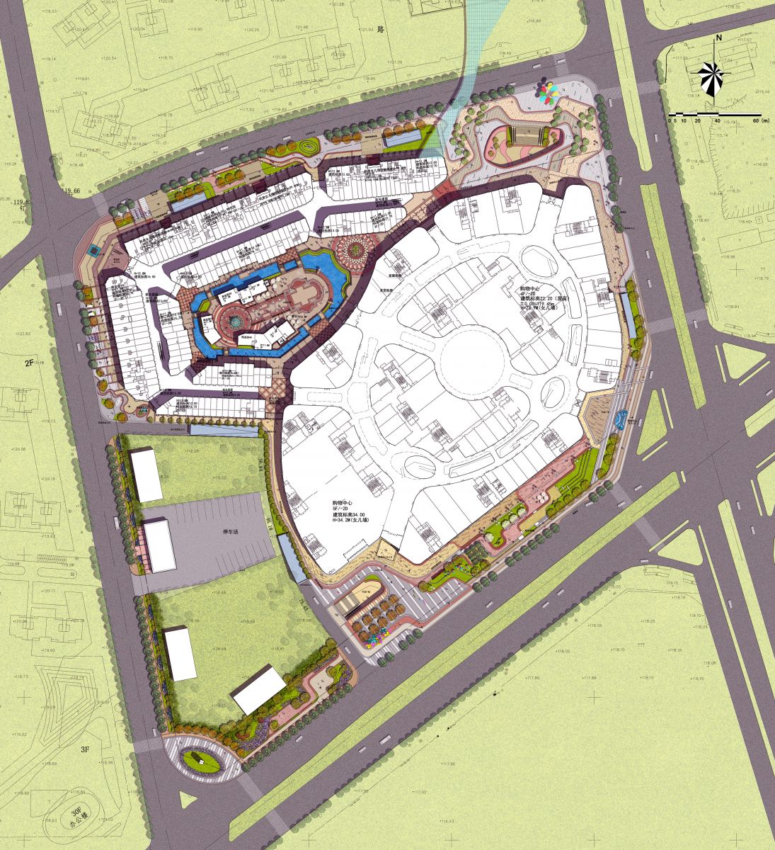 園冶杯參賽項目:哈爾濱銀泰城商業(yè)綜合體景觀設(shè)計