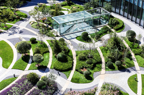 園冶杯參賽項目:泰康商學院庭院景觀設計