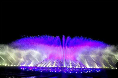 杭州音樂噴泉,美輪美奐讓人驚艷
