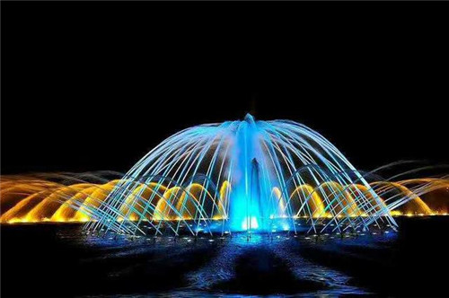 杭州音樂噴泉,美輪美奐讓人驚艷