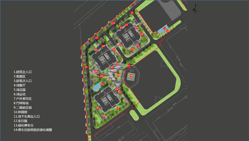 園冶杯專業獎:鴻坤云時代項目一期景觀設計