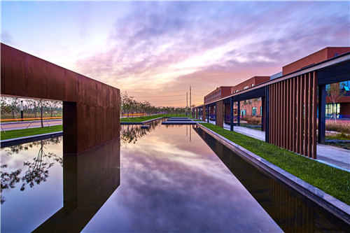 園冶杯項目:衡水威克多總部產業園景觀計劃