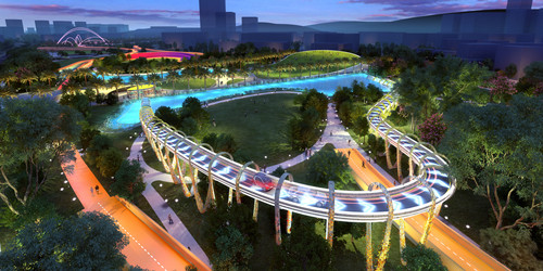 園冶杯專業獎:深圳市坪山區半月環中央公園