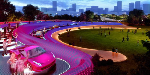 園冶杯專業獎:深圳市坪山區半月環中央公園