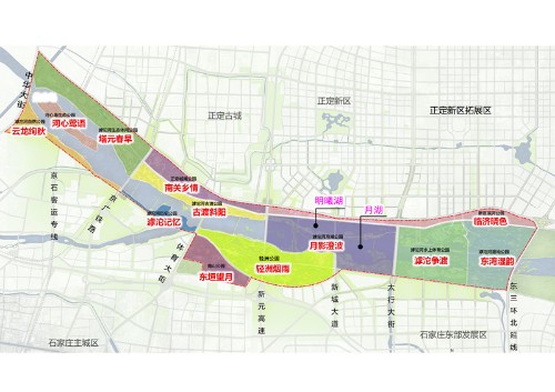 石家莊打造滹沱河上核心景觀區(qū) 設(shè)9湖20景