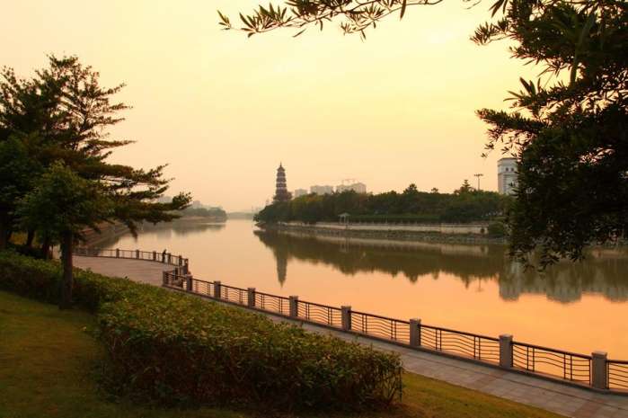 東莞有一個以神話故事為主題的公園