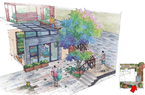 園冶杯專業獎：北京格拉斯小鎮別墅花園設計