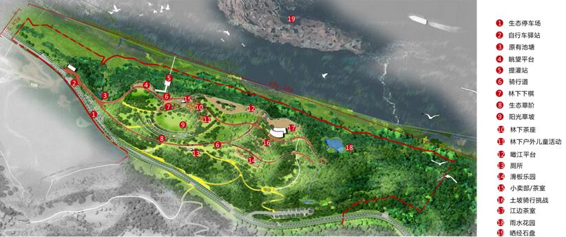 專業獎:金海灣公園峽江風貌展示區規劃設計