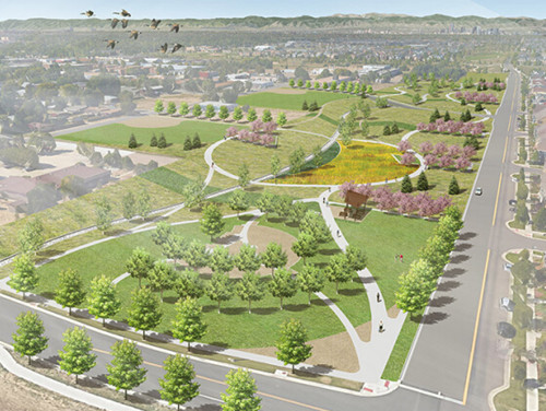 機(jī)場變身活力空間:美國丹佛市斯臺普頓公園