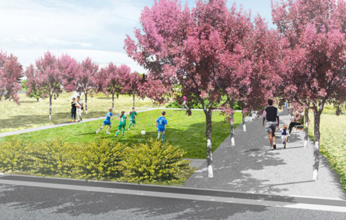 機(jī)場變身活力空間:美國丹佛市斯臺普頓公園