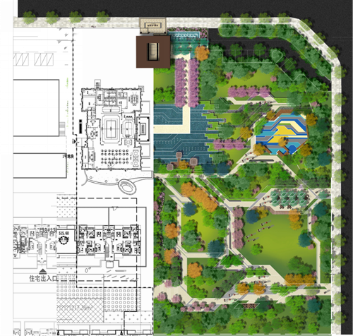 園冶杯專業獎：龍湖聽藍灣樣板區景觀設計