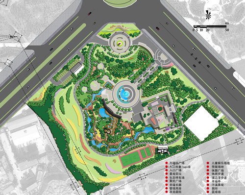 園冶杯專業獎:北京門頭溝幸福公園景觀工程