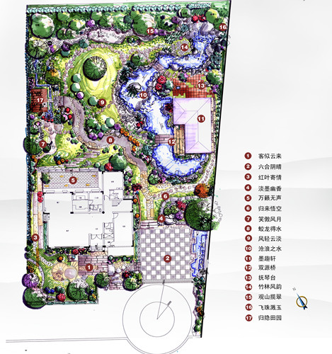 園冶杯專業獎：中惠沁林山莊別墅庭院設計
