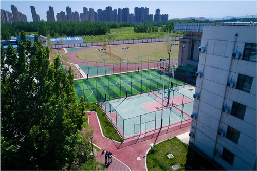 園冶杯專業獎:山東省郵電學校環境改造工程