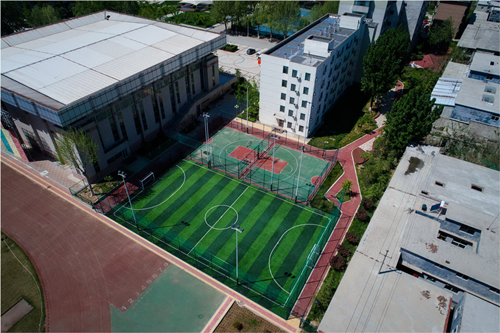 園冶杯專業獎:山東省郵電學校環境改造工程