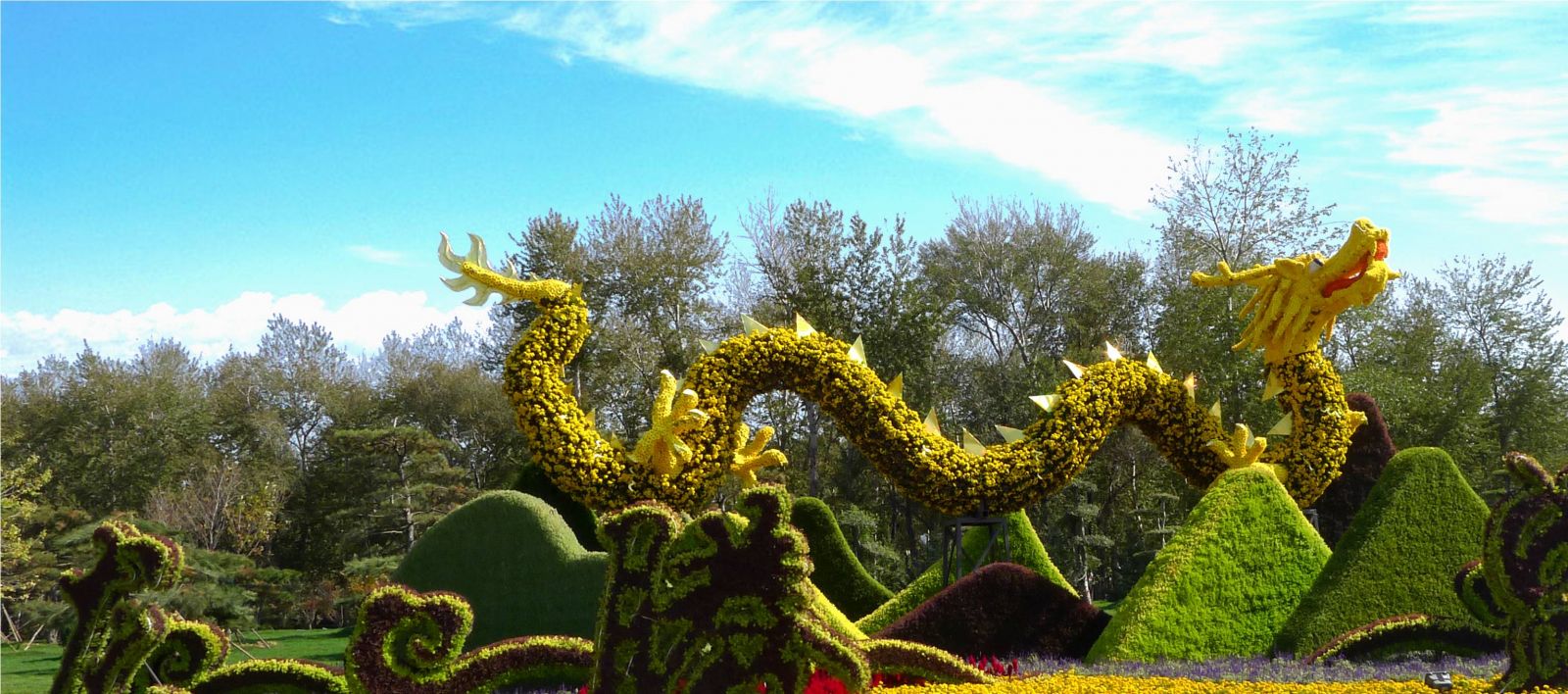 專業獎:河北省首屆旅游發展大會綠雕項目