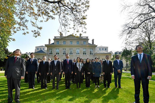 從中國駐法大使館看中法文化建筑上精妙融合