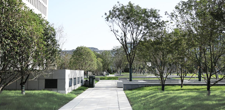 園冶杯專(zhuān)業(yè)獎(jiǎng)：西安浐灞生態(tài)區(qū)商務(wù)中心景觀設(shè)計(jì)