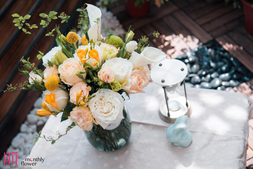 鮮花插花的3大色彩配置原則