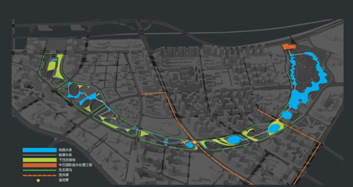 園冶杯專業獎:深圳市坪山區半月環中央公園