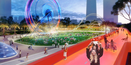 園冶杯專業獎:深圳市坪山區半月環中央公園