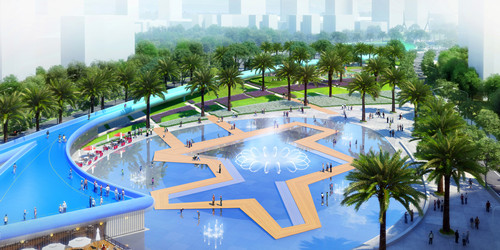 園冶杯專業獎:深圳市坪山區半月環中央公園