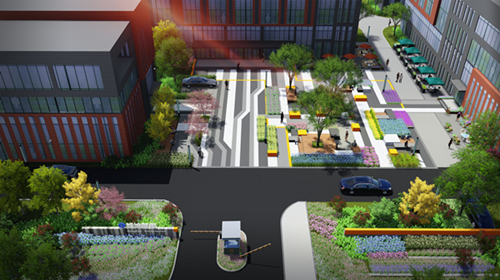 園冶杯專業(yè)獎(jiǎng):鴻坤智谷景觀設(shè)計(jì)