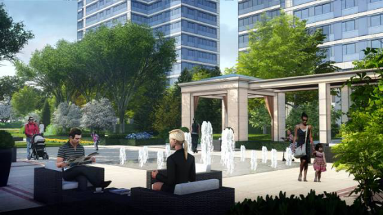 融創(chuàng)中心五園七景描摹新法式宜居住區(qū)