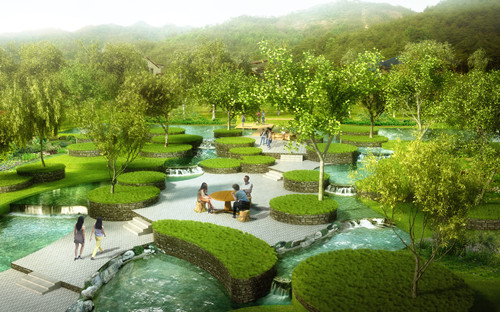 園冶杯專業獎:五言陸色農業公園