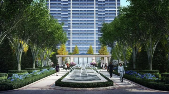 融創(chuàng)中心五園七景描摹新法式宜居住區(qū)