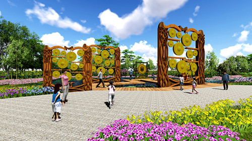 園冶杯專業獎:五言陸色農業公園