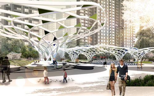 園冶杯專業獎:保利·新武昌景觀設計