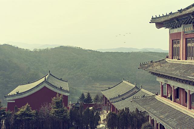 大連西郊國家森林公園朝陽古寺