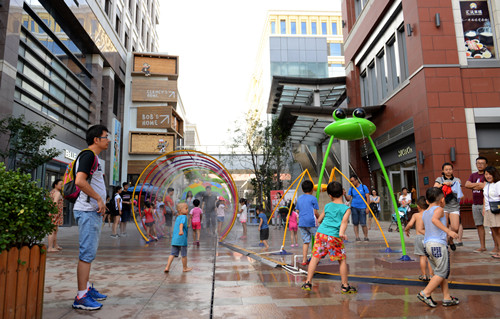 園冶杯專業獎:北京中糧后沙峪祥云小鎮景觀