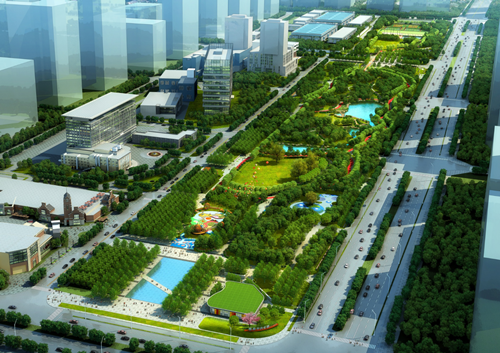 園冶杯專業獎:固安中央公園景觀設計