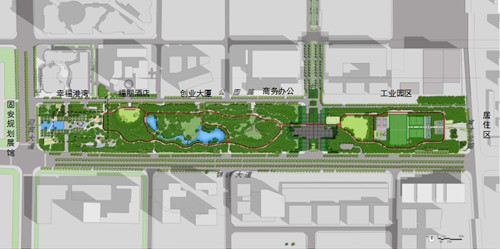 園冶杯專業獎:固安中央公園景觀設計