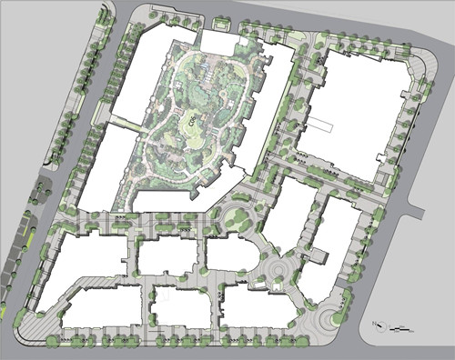 園冶杯專業獎：北京中糧后沙峪祥云小鎮景觀