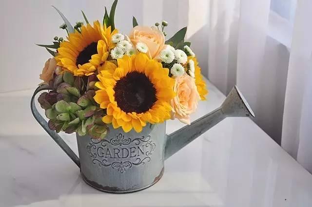 秋日花園里的小情調