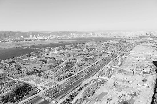 太原市晉陽湖東岸建生態(tài)居住景觀區(qū) 