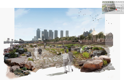 園冶杯專業(yè)獎(jiǎng):漢口江灘長(zhǎng)江二橋至武漢關(guān)景觀提升工程